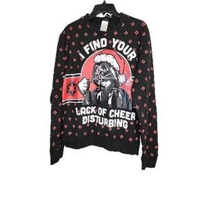 NWT Star Wars Christmas Darth Vader I Find Your Lack Cheer Disturbing Sz Large